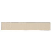 Chemin De Table Long Beige Champagne (Horizontal)
