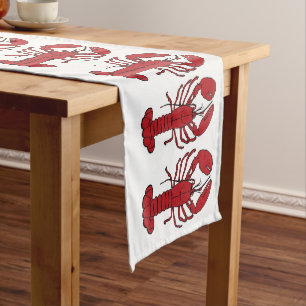 Chemin De Table Long Belle langouste Nautique coureur de table de plage