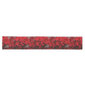 Chemin De Table Long Belles Roses Rouges (Horizontal)