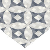 Chemin De Table Long Bilan moderne du milieu du siècle bleu gris & beig (Coin)