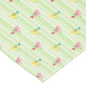 Chemin De Table Long BIRDIE STRIPE Table Runner (Coin)