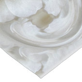 Chemin De Table Long Blanc ivoire (Coin)