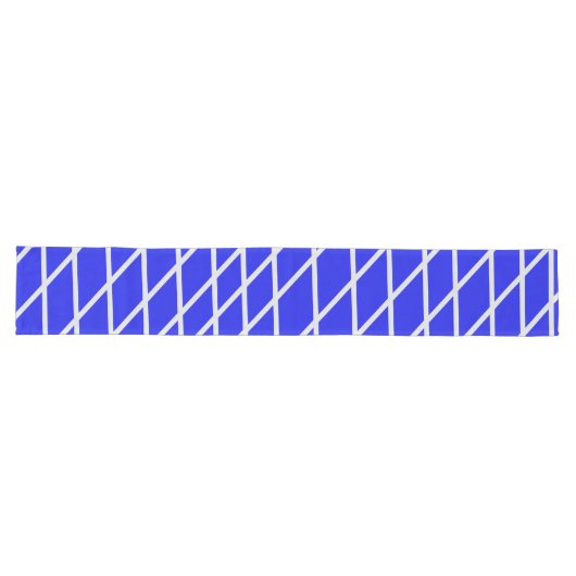 Chemin De Table Long Bleu Clair  (Horizontal)