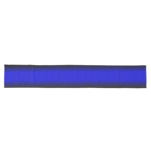 Chemin De Table Long Bleu Électrique Uni (Horizontal)