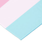 Chemin De Table Long Bleu et rose Tons (Coin)