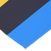 Chemin De Table Long Bleu jaune (Coin)