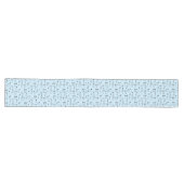 Chemin De Table Long Bleu juste noté (Horizontal)