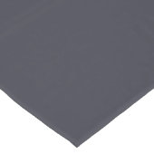 Chemin De Table Long Bleu noir couleur solide impression, nuit polaire (Coin)