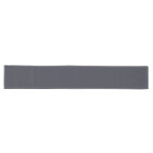 Chemin De Table Long Bleu noir couleur solide impression, nuit polaire (Horizontal)