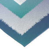 Chemin De Table Long bleu turquoise gris ex pastel (Coin)