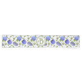 Chemin De Table Long Blue Hydrangeas (Horizontal)