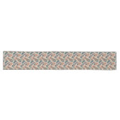 Chemin De Table Long Boho Tribal Ethnic Table Runner Rustic Feathers (Horizontal)