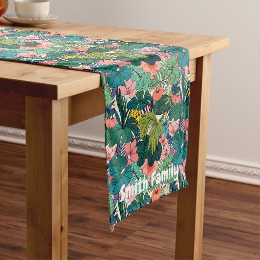 Chemin De Table Long Boho Tropical (In Situ)