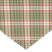 Chemin De Table Long Bois Noël Diagonal Plaid (Coin)