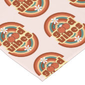 Chemin De Table Long Bonne Vibration (Coin)