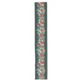 Chemin De Table Long Bordure aquarelle rustique (Devant)