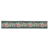 Chemin De Table Long Bordure aquarelle rustique (Horizontal)