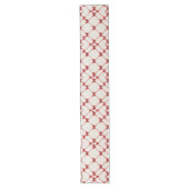 Chemin De Table Long Bow rouge (Devant)