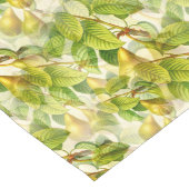 Chemin De Table Long Branches de poires et Motif de poires (Coin)