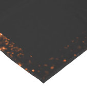 Chemin De Table Long Bronze brun brun faux parties scintillant en cuivr (Coin)