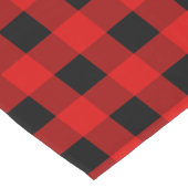 Chemin De Table Long Buffalo rouge et noir Plaid Holiday en vichy Lo (Coin)