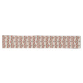Chemin De Table Long Cabincore Autumnal Stripes (Horizontal)