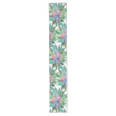 Chemin De Table Long Cactus Floral Succulent Chic (Devant)