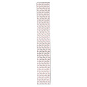 Chemin De Table Long Cadeau de mariage chic lettrage de l'amour rose no (Devant)