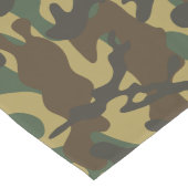 Chemin De Table Long Camouflage de forêt (Coin)
