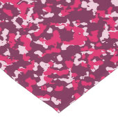 Chemin De Table Long Camouflage rose (Coin)