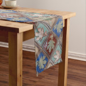 Chemin De Table Long Carreaux de la feuille d'érable du tableau (In Situ)