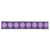 Chemin De Table Long Carrelage Lumineux Ange Lavande (Horizontal)