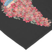 Chemin De Table Long Carte Floral Palestine Dôme de Rock al quads Cadea (Coin)