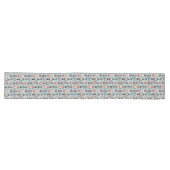 Chemin De Table Long Casse-noix classique en bleu, vert, or, rouge (Horizontal)