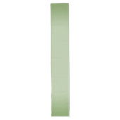 Chemin De Table Long Céladon vert jade solide (Devant)