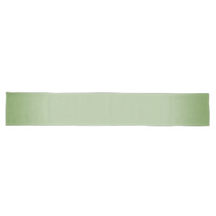 Chemin De Table Long Céladon vert jade solide