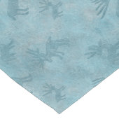 Chemin De Table Long Cerfs d'hiver du Sud-Ouest (Coin)