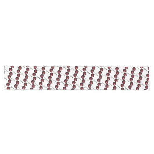Chemin De Table Long Cerises (Horizontal)