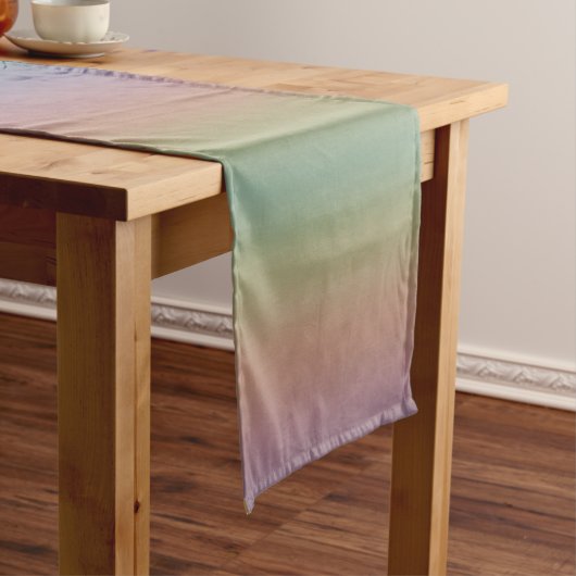 Chemin De Table Long Champ pastel assourdi (In Situ)