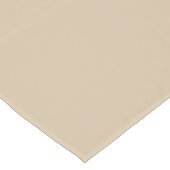 Chemin De Table Long Champagne Beige  (Coin)