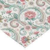 Chemin De Table Long Charme ancien Floral Runner style victorien (Coin)