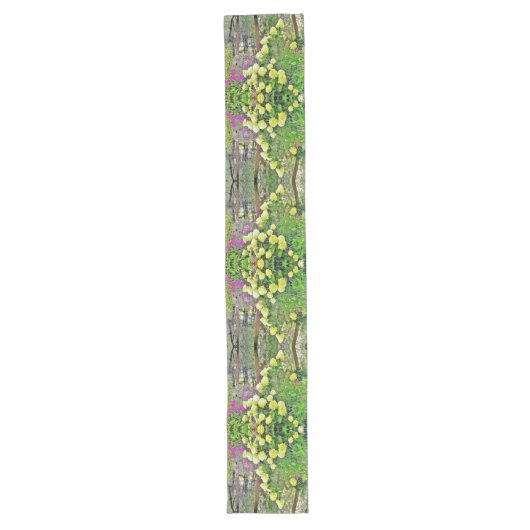 Chemin De Table Long Chartreuse Vert Limelight Hydrangea Garden (Devant)