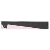 Chemin De Table Long Chat noir Sly rose (Horizontal)
