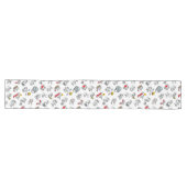 Chemin De Table Long Chats amusants, lait et magie. (Horizontal)