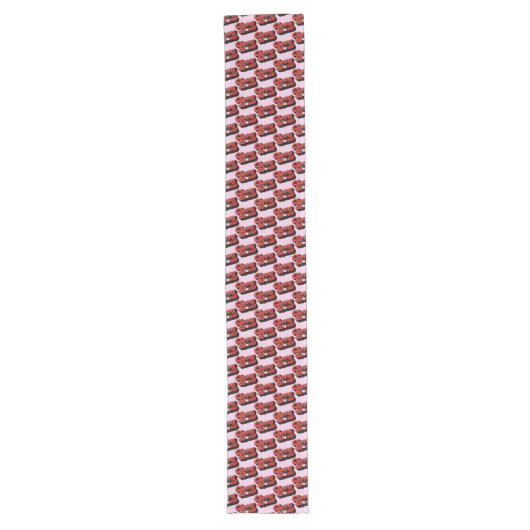 Chemin de table long Cherry Bomb (Devant)