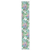 Chemin De Table Long Chic Cactus Floral Succulent (Devant)