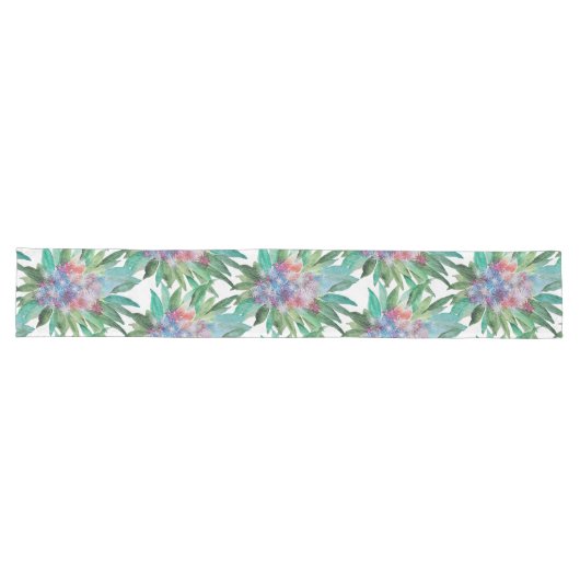Chemin De Table Long Chic Cactus Floral Succulent (Horizontal)