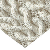 Chemin De Table Long Chic cream knitting pattern (Coin)