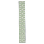 Chemin De Table Long Chic enchantement de French Green Shabby (Devant)