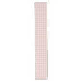 Chemin De Table Long Chic Rose Gold À damiers Table Runner Spécial Même (Devant)